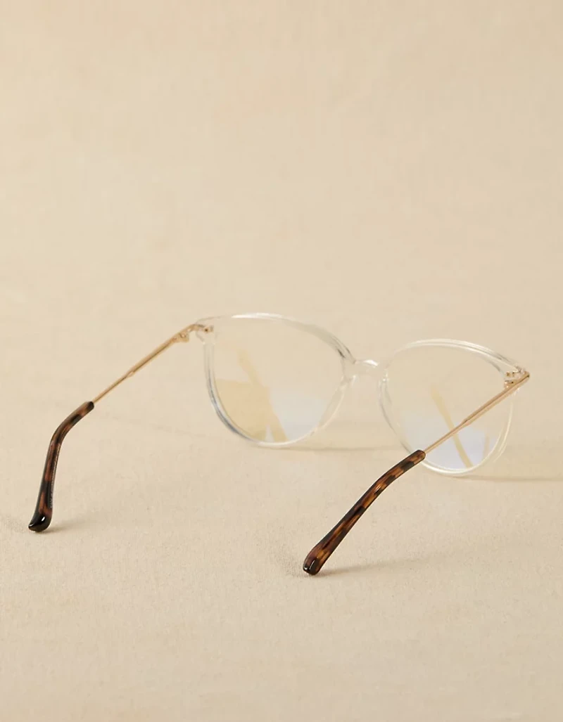 AE Clear Frame Bluelight Eyeglasses