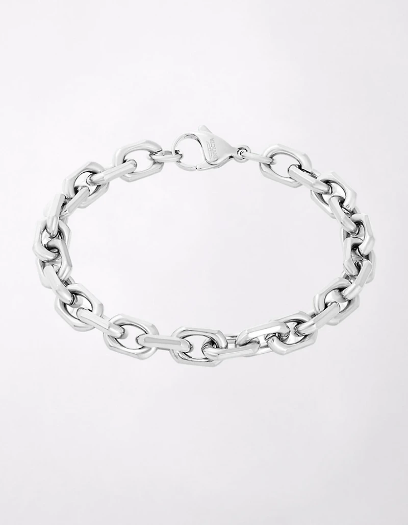West Coast Jewelry Stainless Steel 8.5mm Link Bracelet