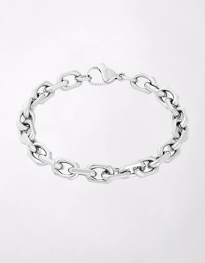 West Coast Jewelry Stainless Steel 8.5mm Link Bracelet