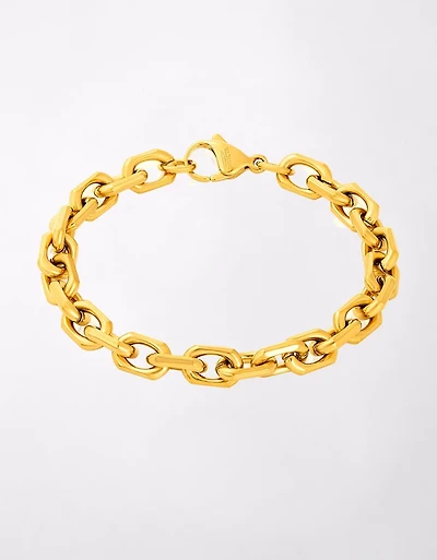 West Coast Jewelry Stainless Steel 8.5mm Link Bracelet