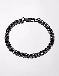 West Coast Jewelry Franco Chain Stainless Steel Bracelet