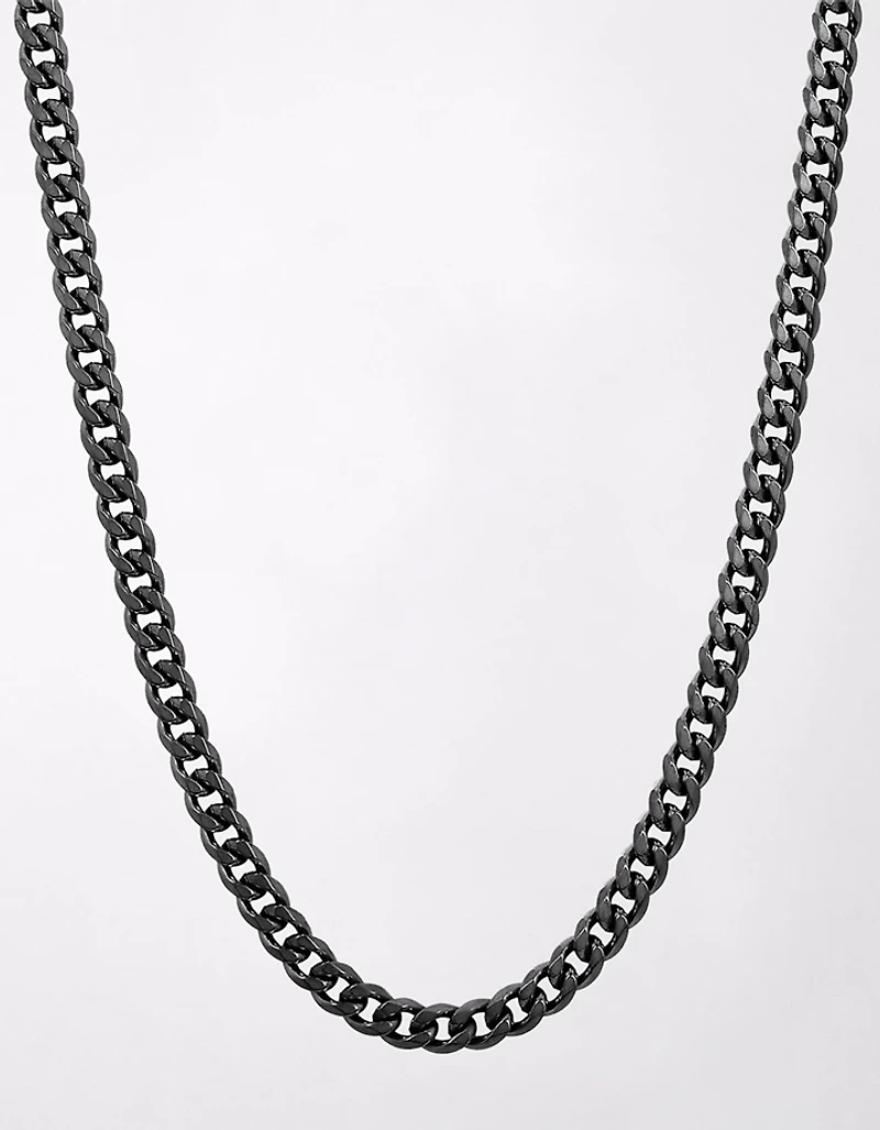West Coast Jewelry Plated Stainless Steel Curb Chain