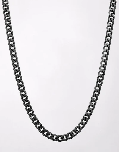 West Coast Jewelry Plated Stainless Steel Curb Chain