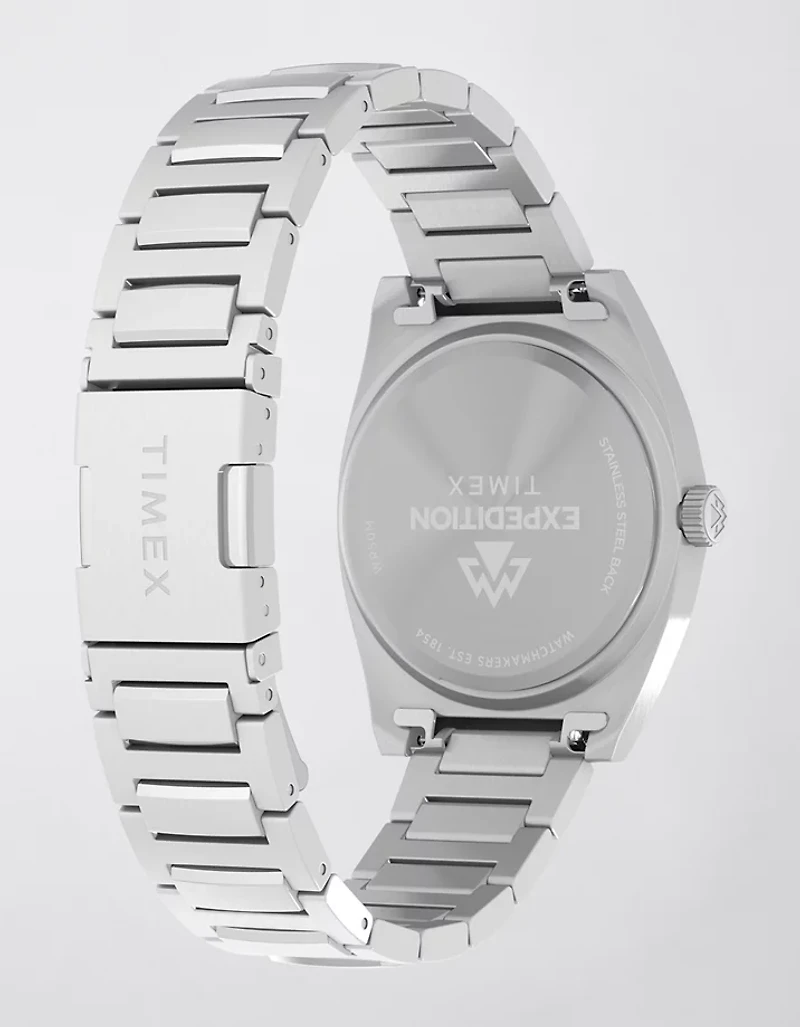 Timex Expedition® Capstone 39mm Stainless Steel Bracelet Watch