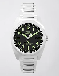 Timex Expedition® Capstone 39mm Stainless Steel Bracelet Watch