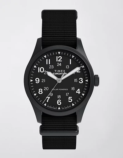 Timex Expedition® Field Post Solar 36mm Eco-Conscious Fabric Strap Watch