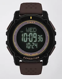 Timex Expedition Ridge Solar 49mm Silicone Strap Watch