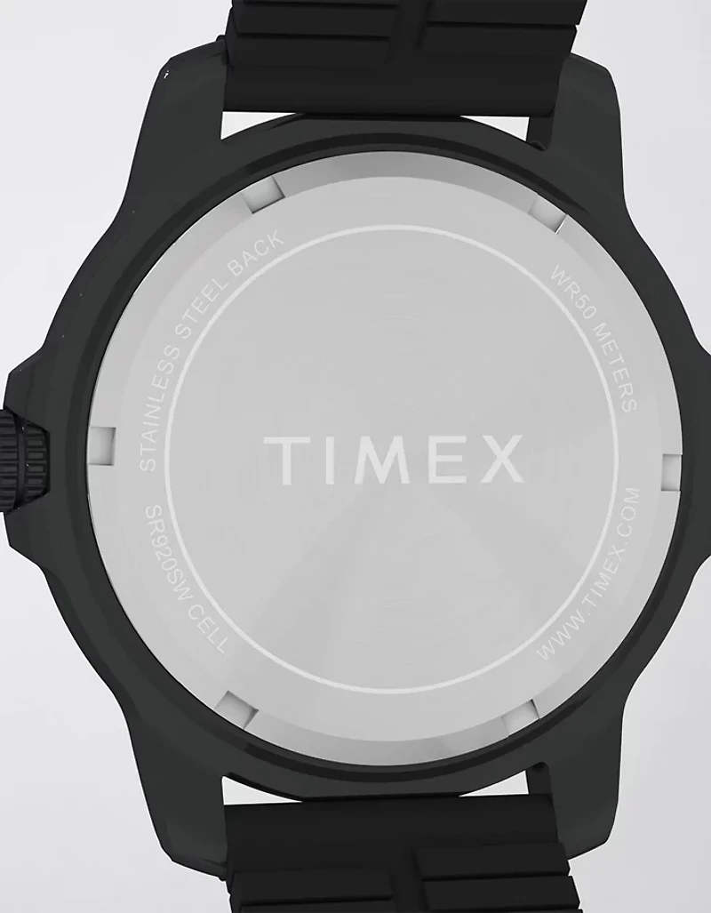 Timex Expedition® Timber 42mm Silicone Strap Watch