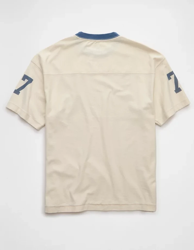 T-shirt de football droit à image fierté AE