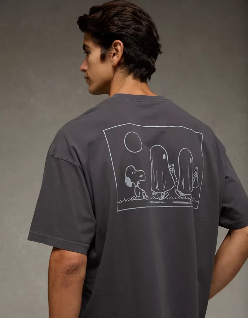 T-shirt à image droit Snoopy d’Halloween AE