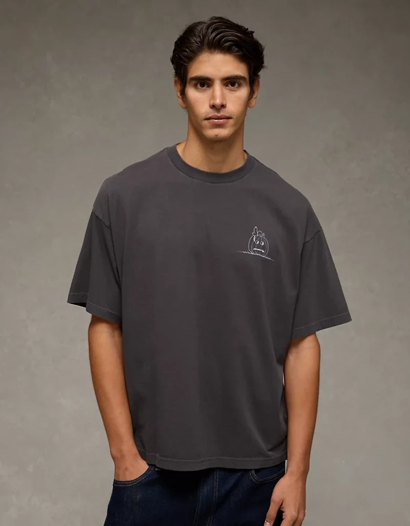 T-shirt à image droit Snoopy d’Halloween AE