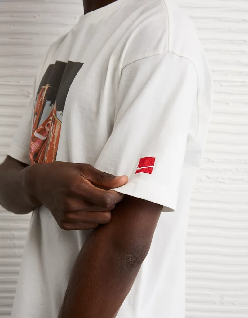 T-shirt droit à image Coca-Cola AE