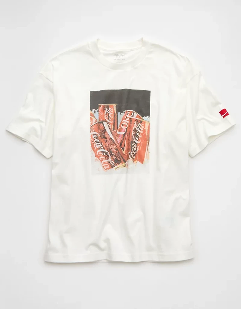 T-shirt droit à image Coca-Cola AE