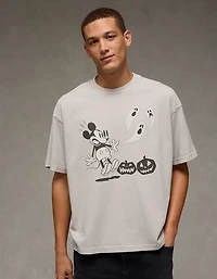 AE Boxy Halloween Mickey Mouse Graphic T-Shirt