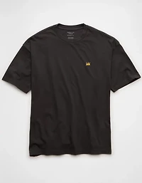 T-shirt à image droit Jean-Michel Basquiat AE