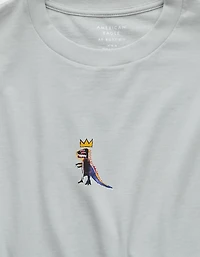 T-shirt à image droit Jean-Michel Basquiat AE