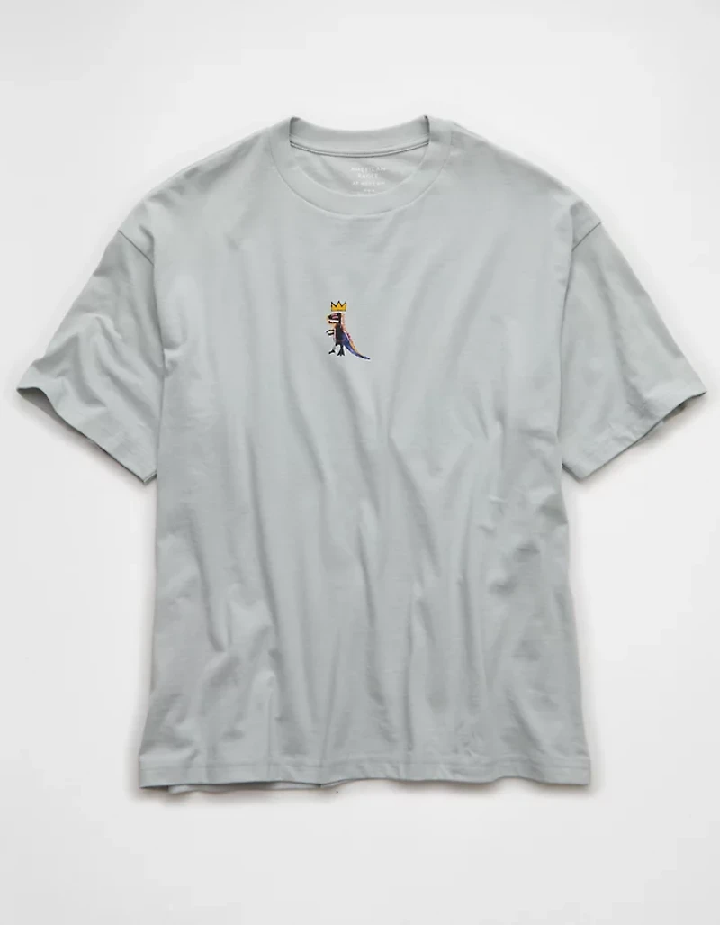 T-shirt à image droit Jean-Michel Basquiat AE