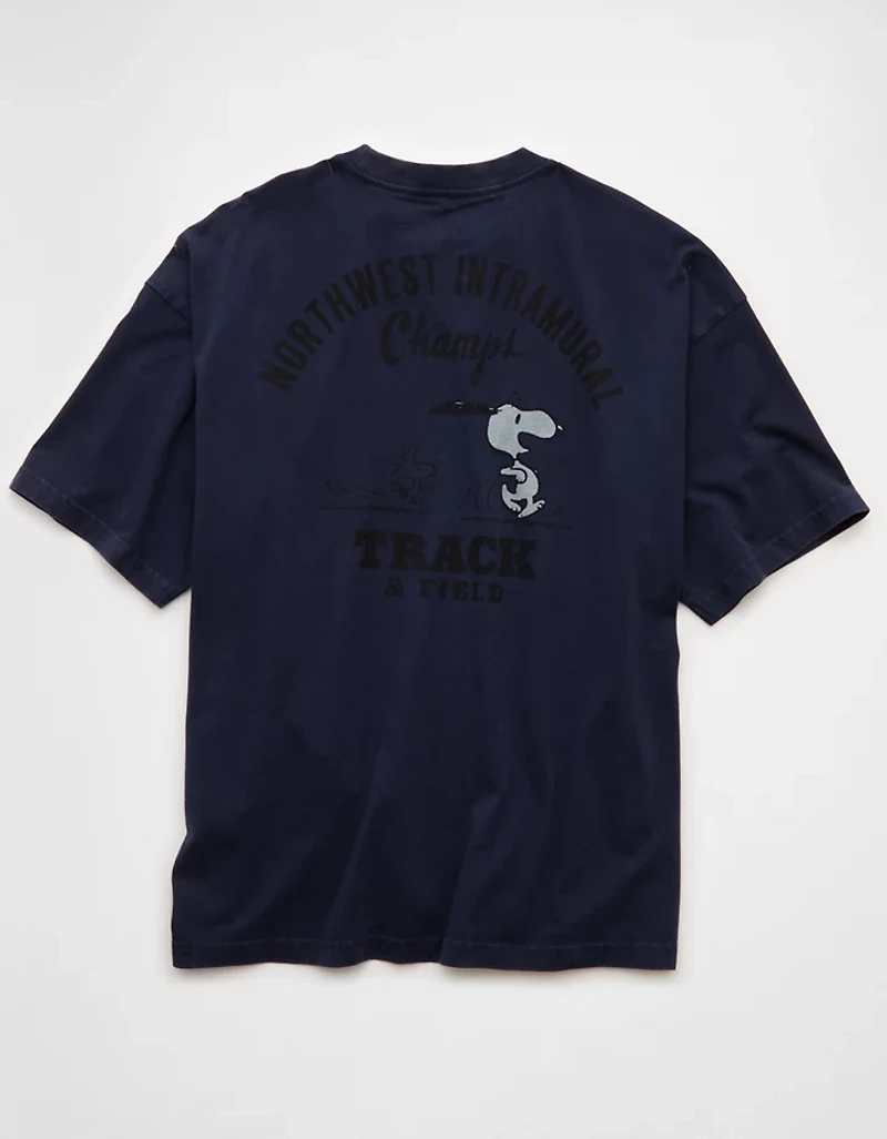 T-shirt droit à image Snoopy AE