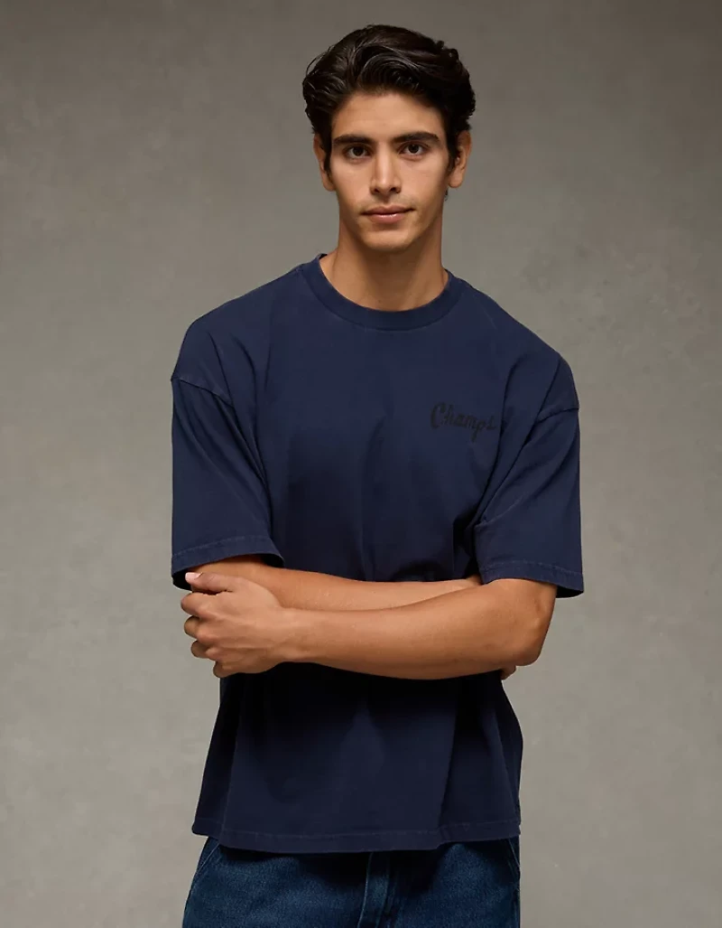 T-shirt droit à image Snoopy AE