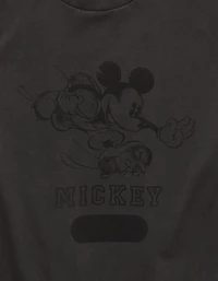 T-shirt droit à image Mickey Mouse AE