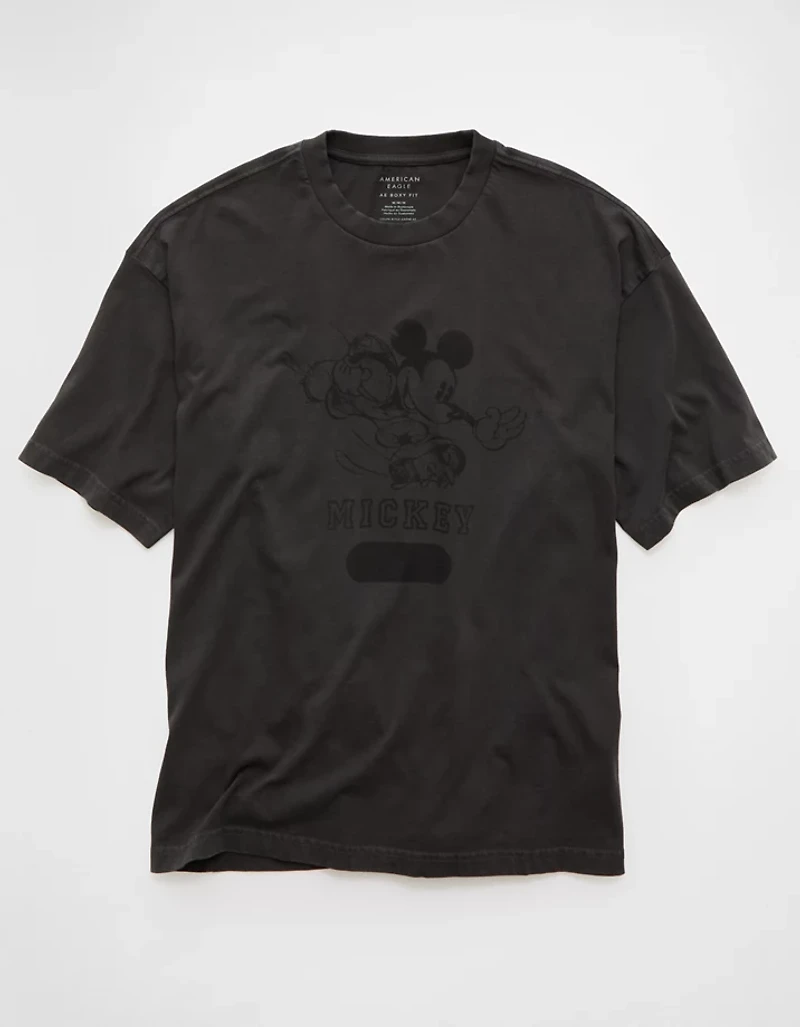 T-shirt droit à image Mickey Mouse AE