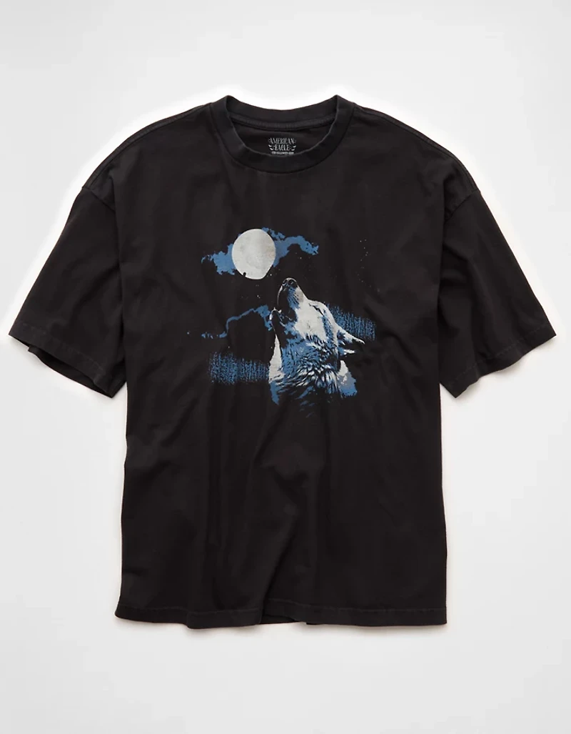 AE Boxy Halloween Graphic T-Shirt