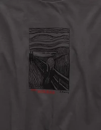AE Boxy The Scream Graphic T-Shirt