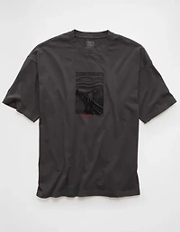 AE Boxy The Scream Graphic T-Shirt