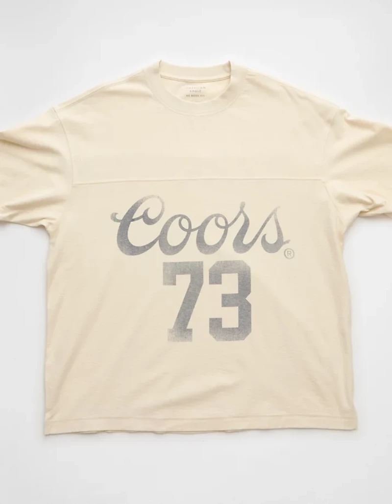 T-shirt droit à image Coors Banquet AE