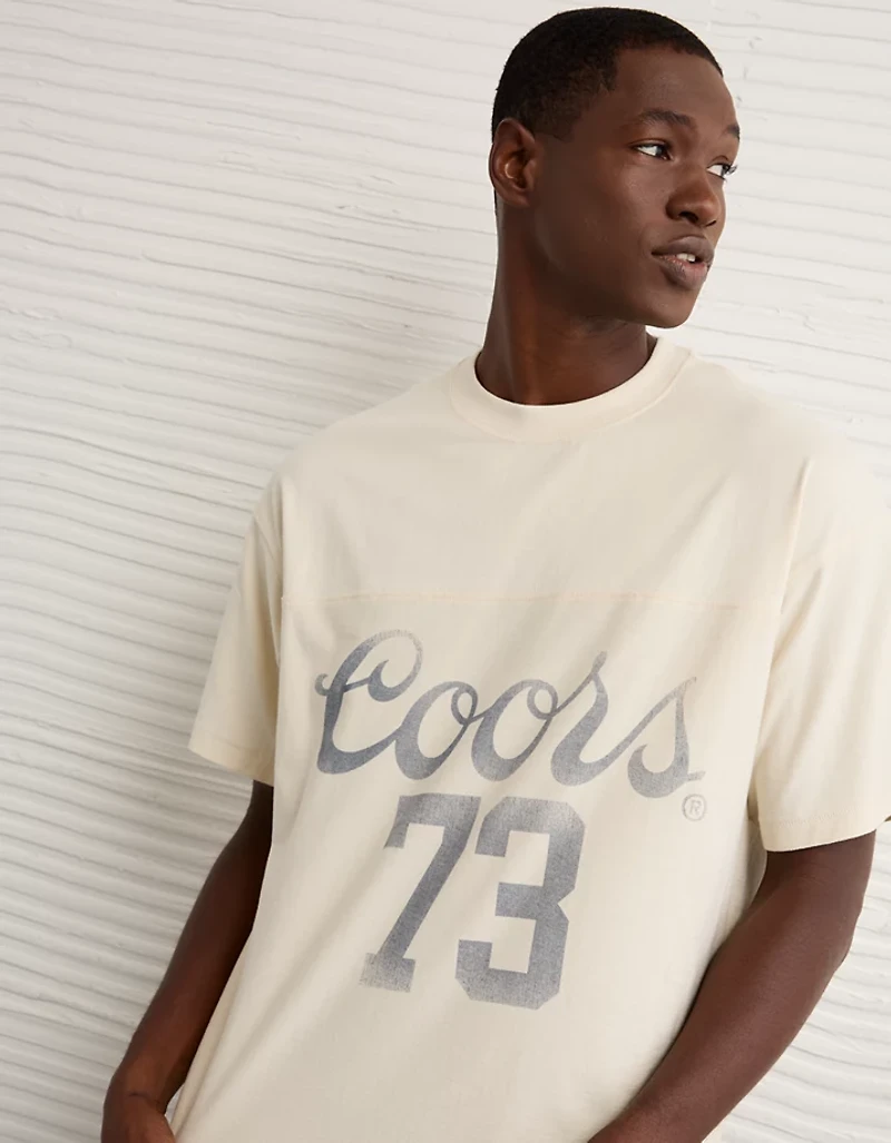 T-shirt droit à image Coors Banquet AE