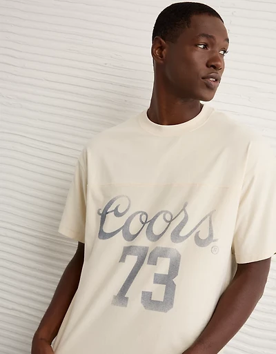 T-shirt droit à image Coors Banquet AE