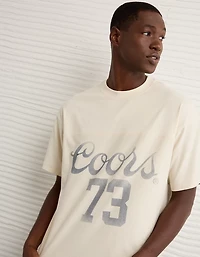 T-shirt droit à image Coors Banquet AE