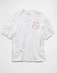 T-shirt à image droit aliment AE