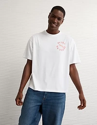 T-shirt à image droit aliment AE
