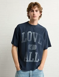 AE Pride Boxy Graphic Football T-Shirt