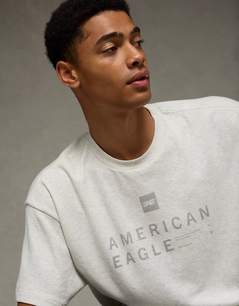 T-shirt droit à image 24/7 AE