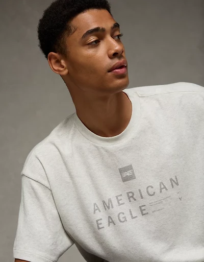 T-shirt droit à image 24/7 AE