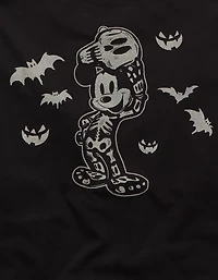 T-shirt à image droit Mickey Mouse d’Halloween AE
