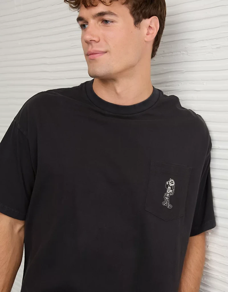 T-shirt à image droit Mickey Mouse d’Halloween AE