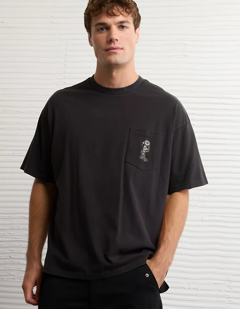 T-shirt à image droit Mickey Mouse d’Halloween AE