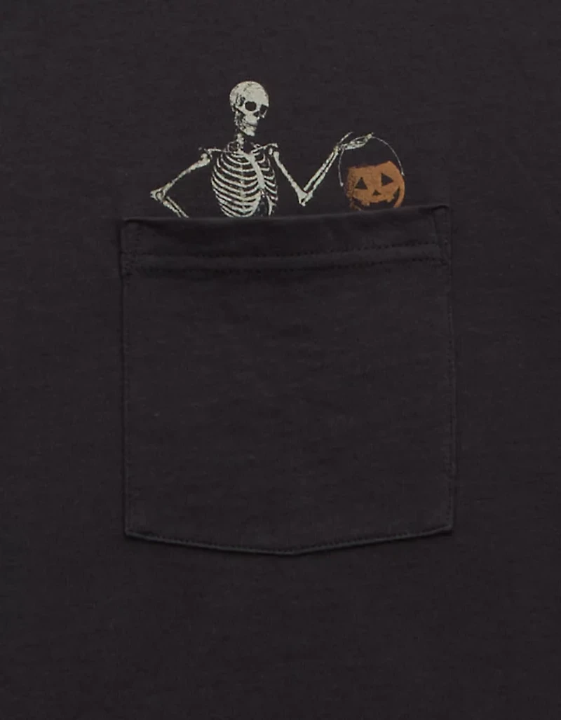 AE Boxy Halloween Graphic T-Shirt