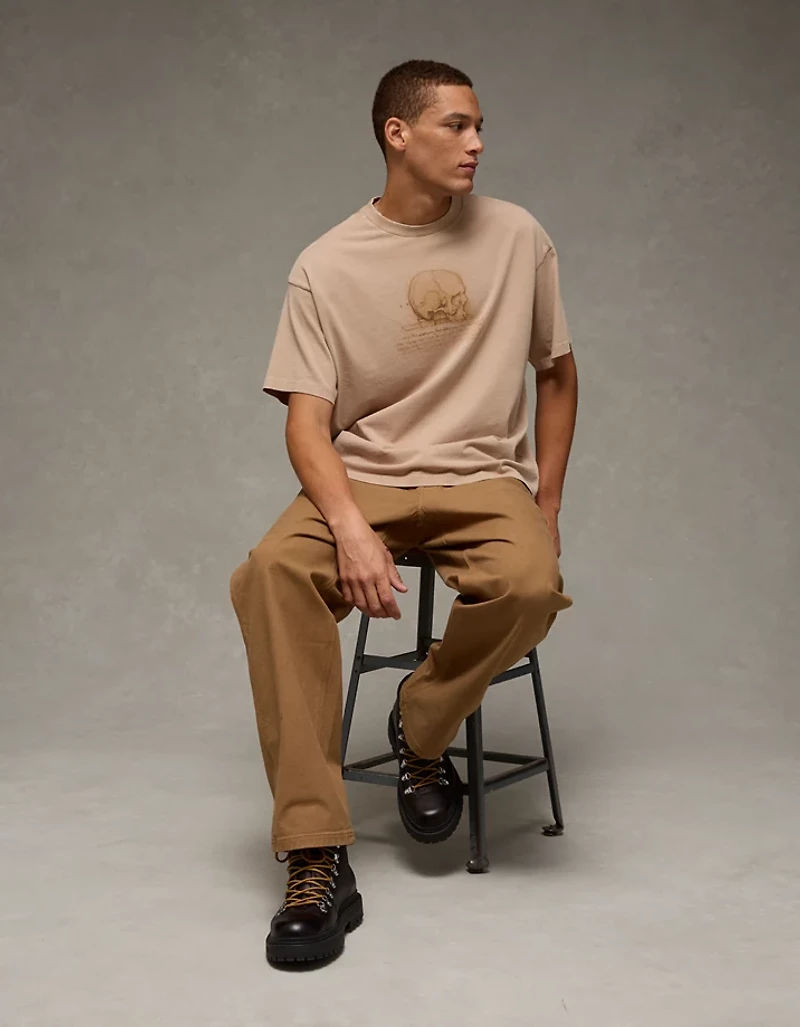 AE Boxy Halloween Graphic T-Shirt