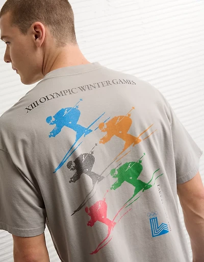 AE Olympics Heritage Collection Boxy Graphic T-Shirt