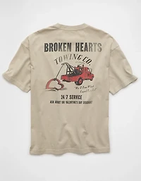 T-shirt à image Saint-Valentin droit AE