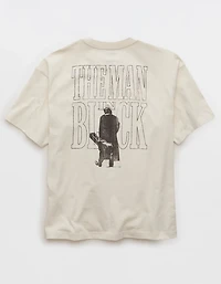 AE Boxy Johnny Cash Graphic T-Shirt