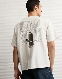 AE Boxy Johnny Cash Graphic T-Shirt