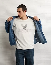 AE Boxy Johnny Cash Graphic T-Shirt