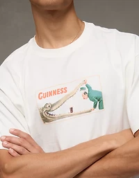 T-shirt droit à imprimé Guinness AE