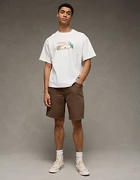 T-shirt droit à imprimé Guinness AE