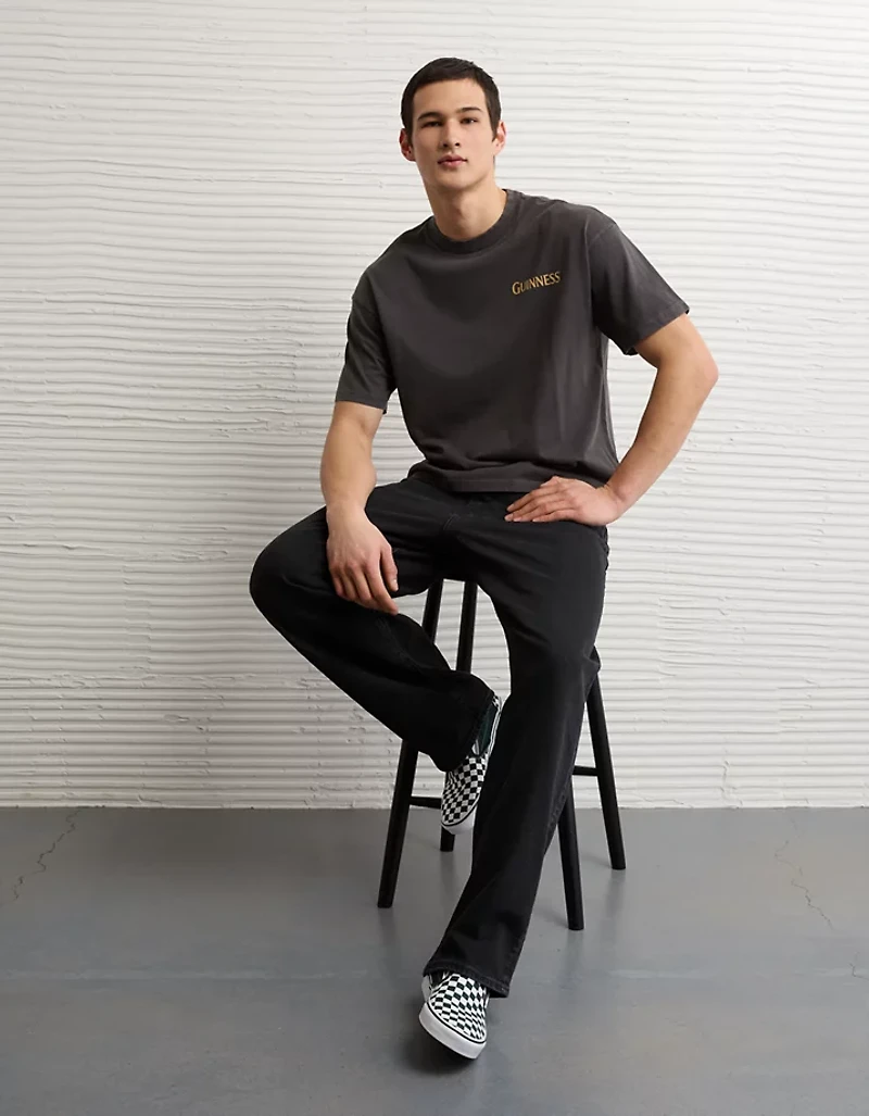 AE Boxy Guinness Graphic T-Shirt